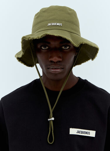 Jacquemus Le Bob Artichaut Expedition Hat Green jac0158029