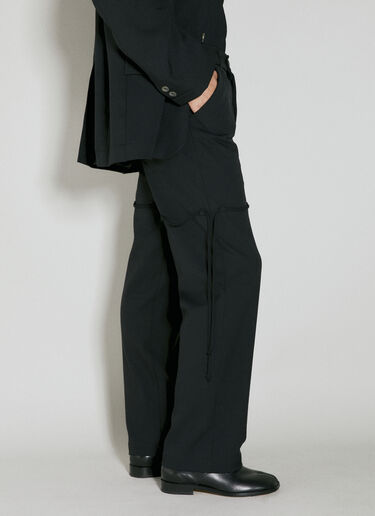 Song for the Mute Men's Rope Dress Pants in Black