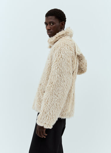 Marni Fuzzy Knit Jacket Beige mni0157006