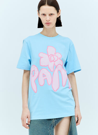 P.A.M. Three Is A Magic Number T-Shirt Blue pam0357006