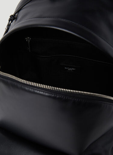 Saint Laurent City Leather Backpack Black sla0154052