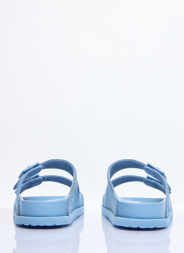 Birkenstock 1774 애리조나 스톤워시드 데님 샌들 블루 brs0258003