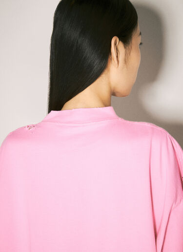 Balenciaga Not Been Done T-Shirt Pink bal0257025