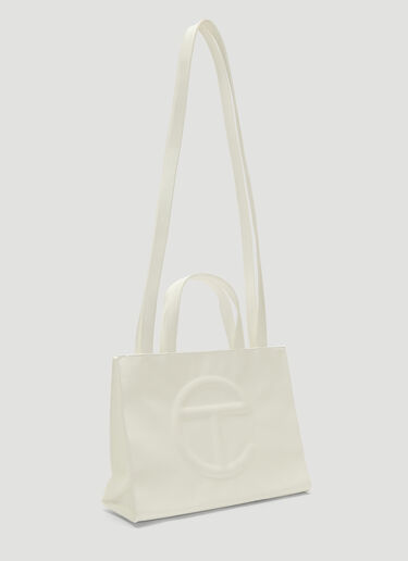 Telfar Shopping Bag Medium White