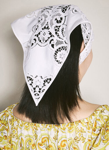 Dolce & Gabbana Triangle Bandana White dol0257014