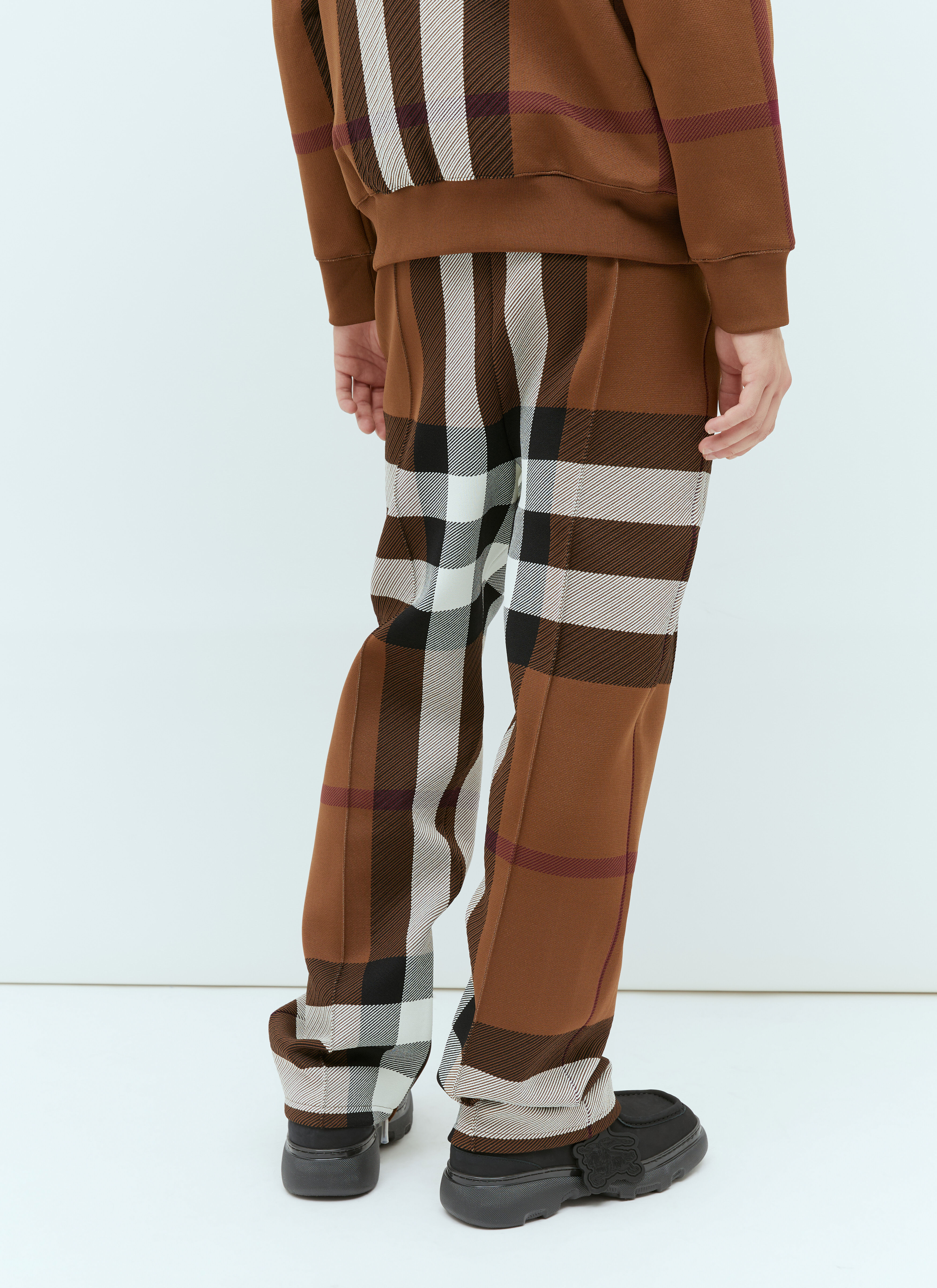 Burberry Check Wool Trousers – LABELS