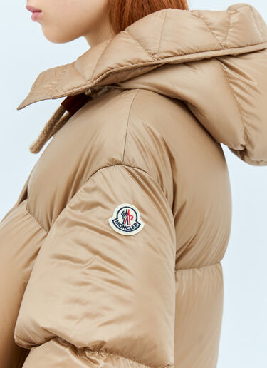 Moncler Borey Short Down Jacket Beige mon0258006