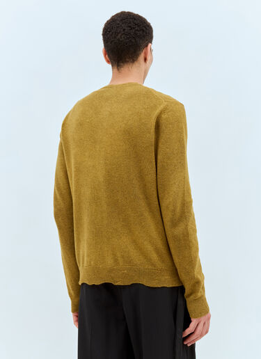 Acne Studios 크루넥 가디건 카키 acn0157006