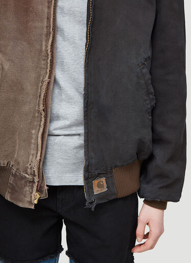 Reworked Carhartt Split Jacket in Brown (Di)vision