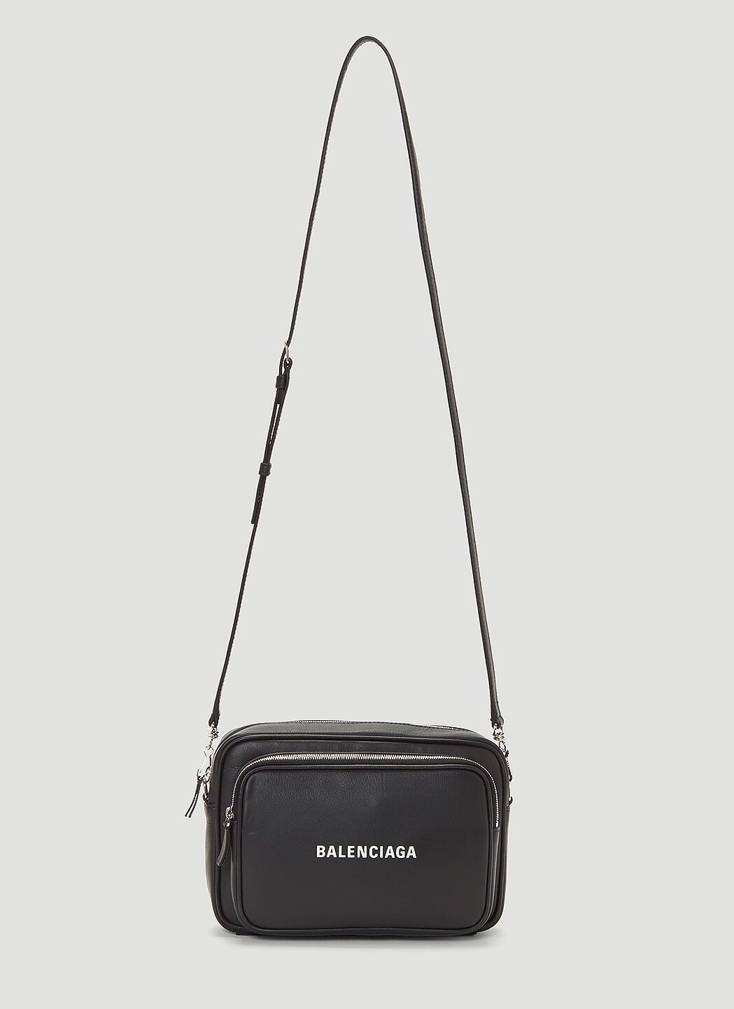 Leather crossbody bag Balenciaga Black in Leather  21401200