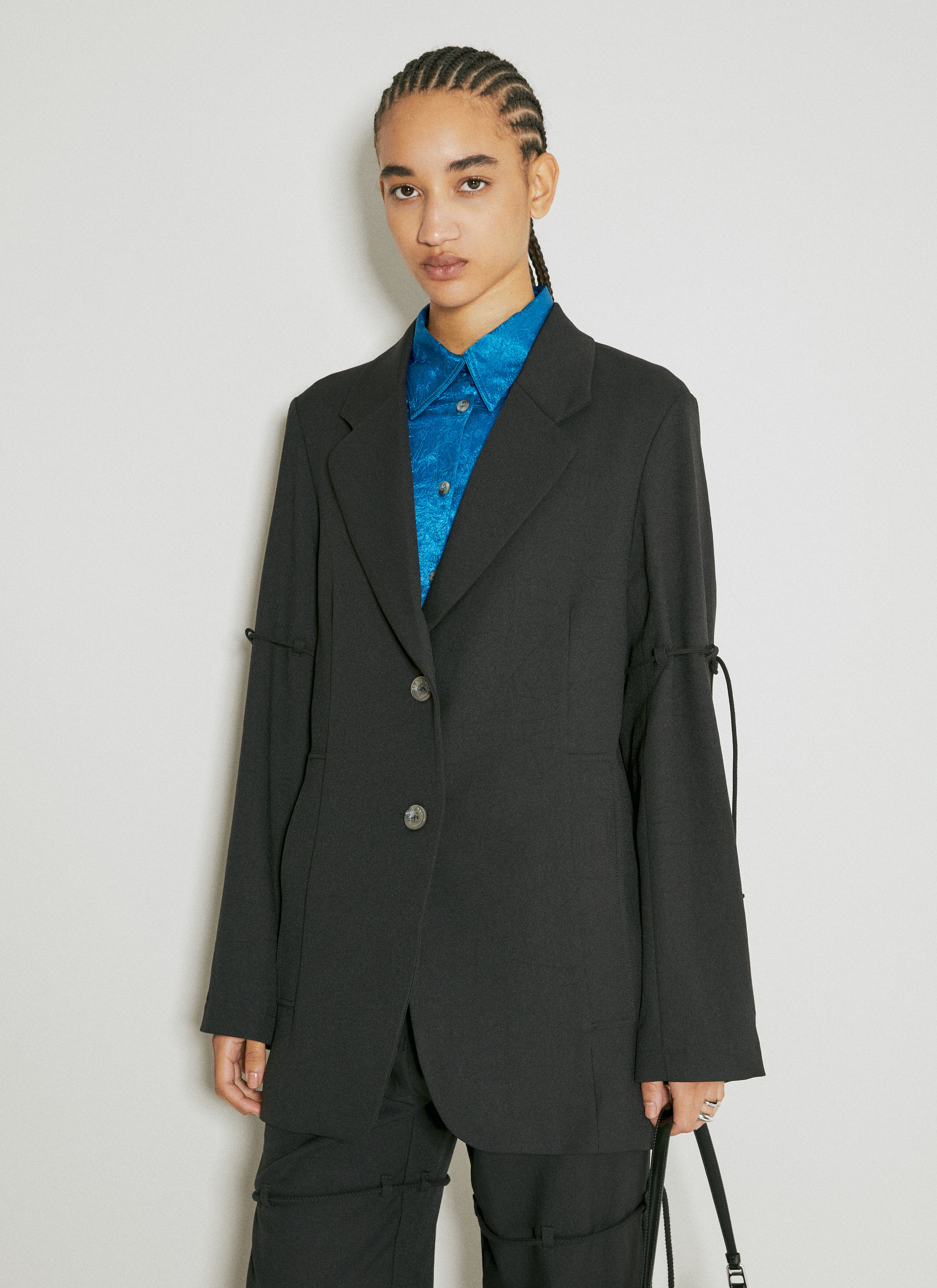 Max Mara Tailored Suit Blazer Beige max0256017