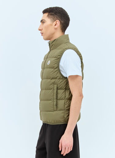 Moncler Contrin Down Gilet Green mon0157046