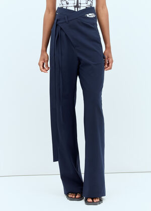 Jil Sander+ Signature Wrap Suit Pants Denim jsp0255012