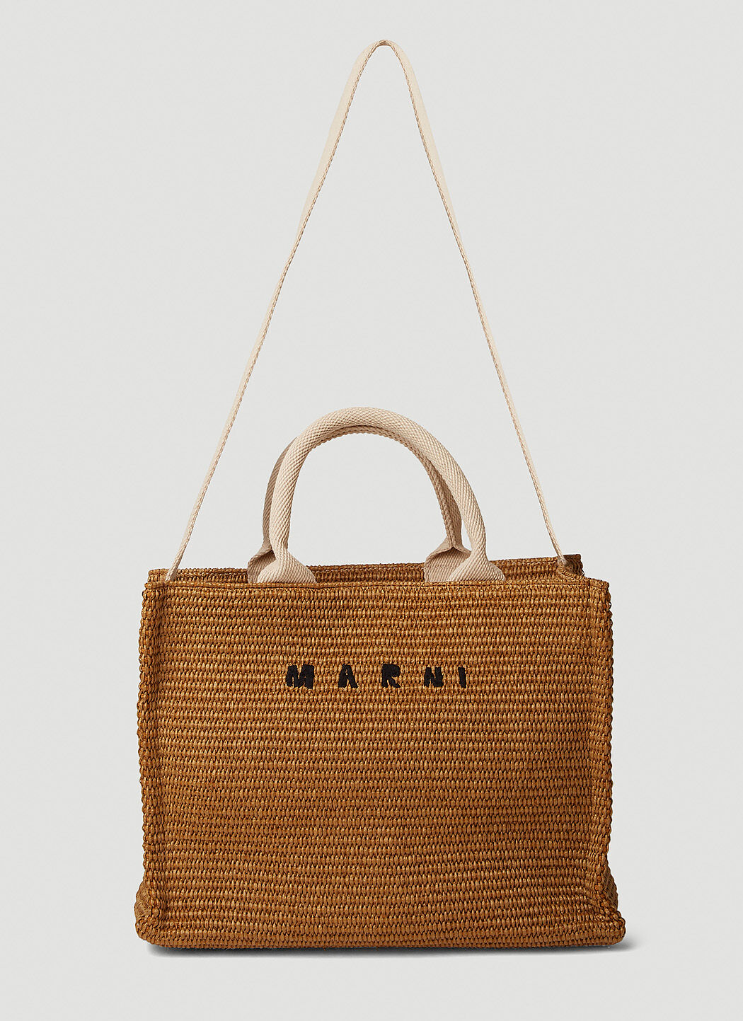 Marni Small Basket Tote Bag Black mni0257019