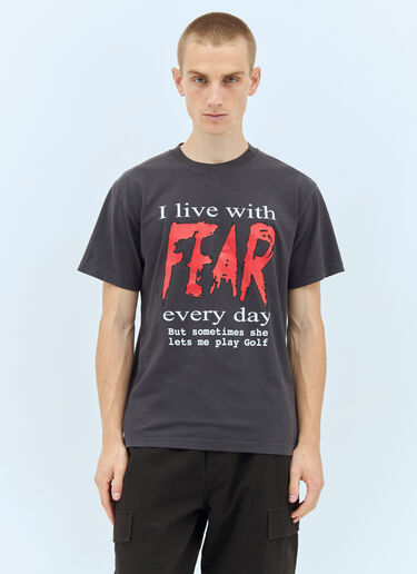 Metalwood Studio Fear Tシャツ  ブラック met0156005