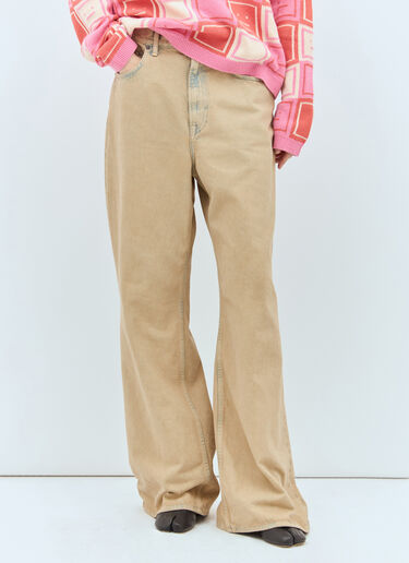 Acne Studios 2022 Relaxed-Fit Jeans Beige acn0257012