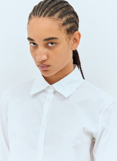 The Row Frou Shirt White row0258001