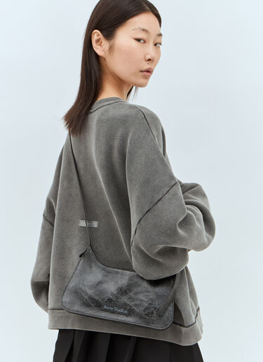 Acne Studios プラットミニショルダーバッグ ブラック acn0357005