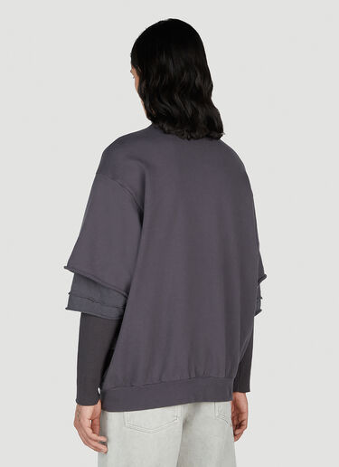 UNDERCOVER Overlay Sweatshirt Grey und0152006