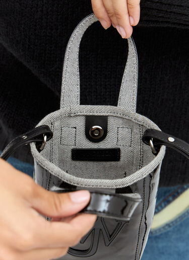 JW Anderson Mini Belt Tote Bag Black jwa0257019