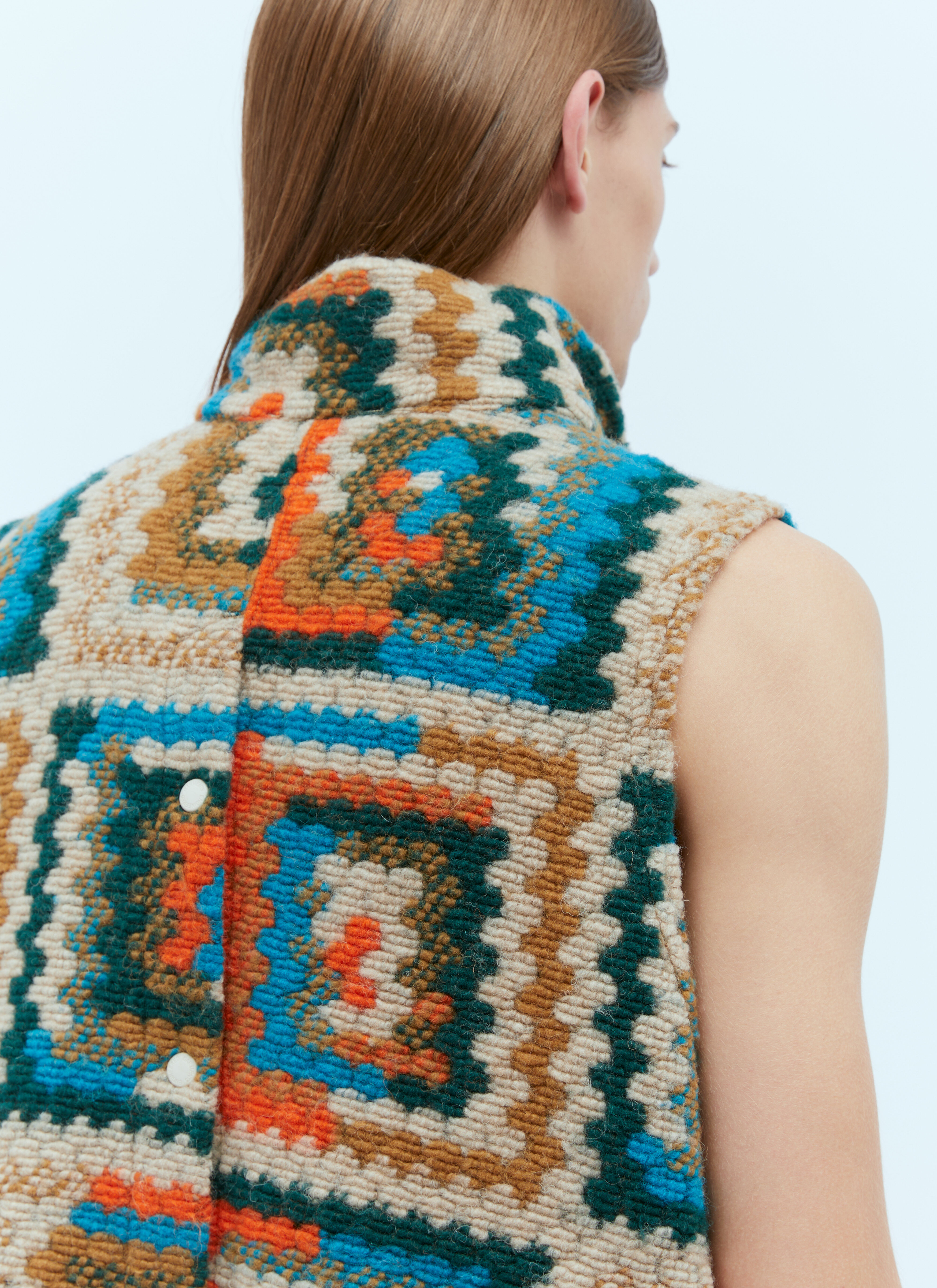 High Mock Knit Vest