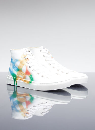 Vivienne Westwood Plimsoll High Top Sneakers White vvw0254014