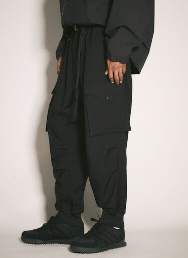 Y-3 Twill Cargo Pants Black yyy0158007