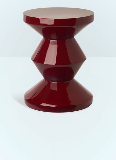 Polspotten Zig Zag Stool Burgundy wps0691161