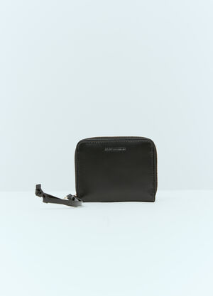 Acne Studios Zip-Around Leather Wallet Black acn0355013