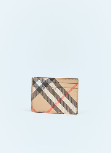 Burberry Check Cardholder Beige bur0157047