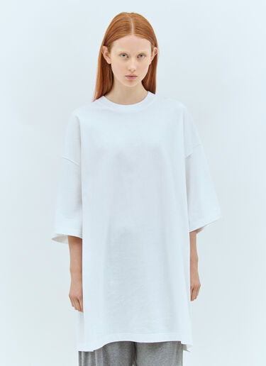 The Row Isha Oversized T-Shirt White row0257005