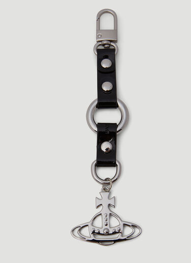 Vivienne Westwood 星环挂饰钥匙环 黑 vvw0249051