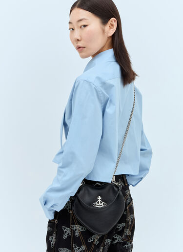 Vivienne Westwood ベルハート フレームショルダーバッグ ブラック vvw0257015