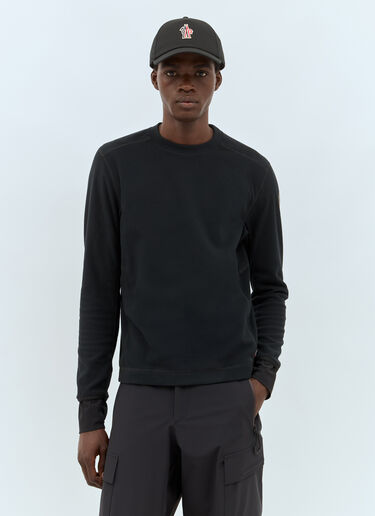 Moncler Grenoble Fleece Sweatshirt Black mog0157005