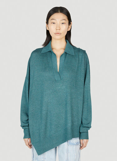 Isabel Marant Giliane Sweater Green ibm0251013