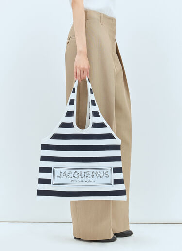 Jacquemus Le Tote Marcel Bag Navy jac0258047