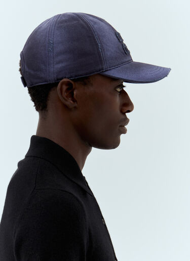 Miu Miu Denim Baseball Cap Navy miu0157010