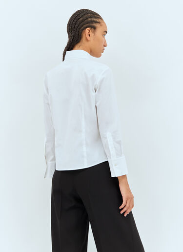 The Row Frou Shirt White row0258001