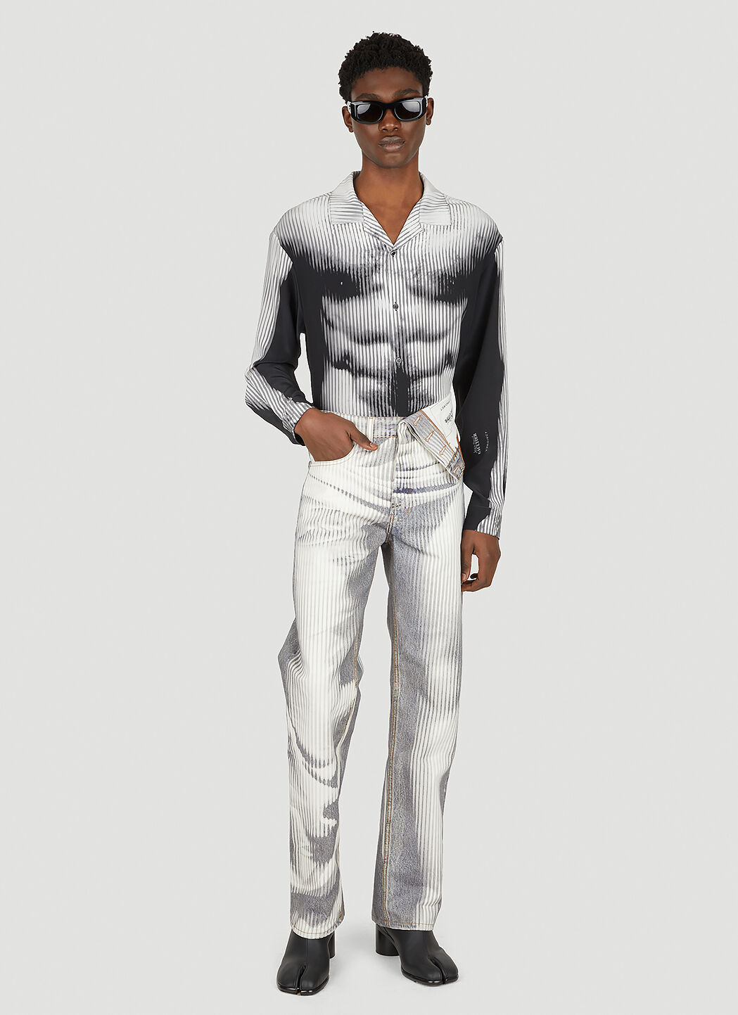 売上値引高 yproject jeanpaulgatier bodymorph pants - メンズ