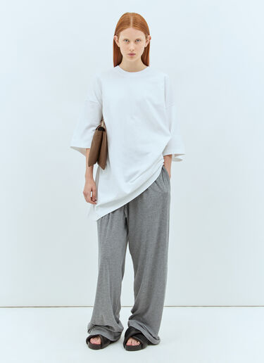 The Row Isha Oversized T-Shirt White row0257005