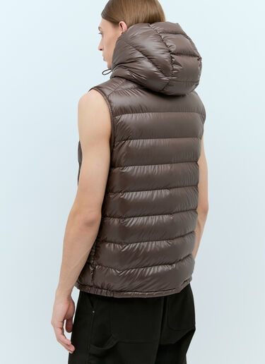 Moncler Barant Down Gilet Brown mon0157004