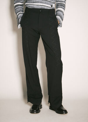 Kiko Kostadinov Jacklight Wool Pants Grey kko0158011