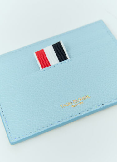 Thom Browne Four-Bar Cardholder Blue thb0155014