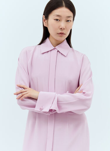 Sportmax 和服袖衬衫连衣裙 浅紫色 spx0257004