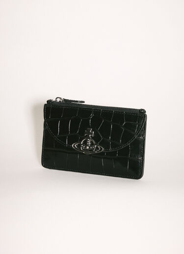 Vivienne Westwood Half-Moon Cardholder Black vvw0258001