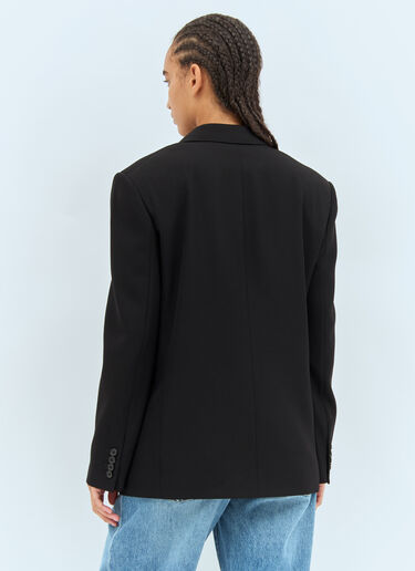 The Row Sandon Blazer Black row0258002