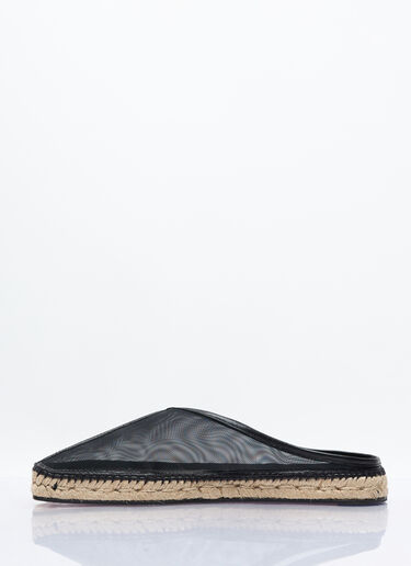 TOTEME The Espadrille Slippers Black tot0257039