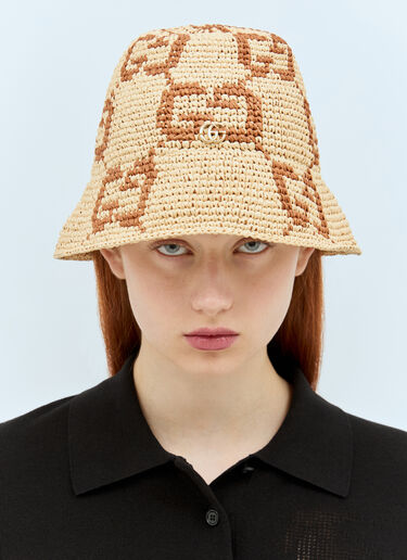 Gucci GG Bucket Hat Beige guc0257071