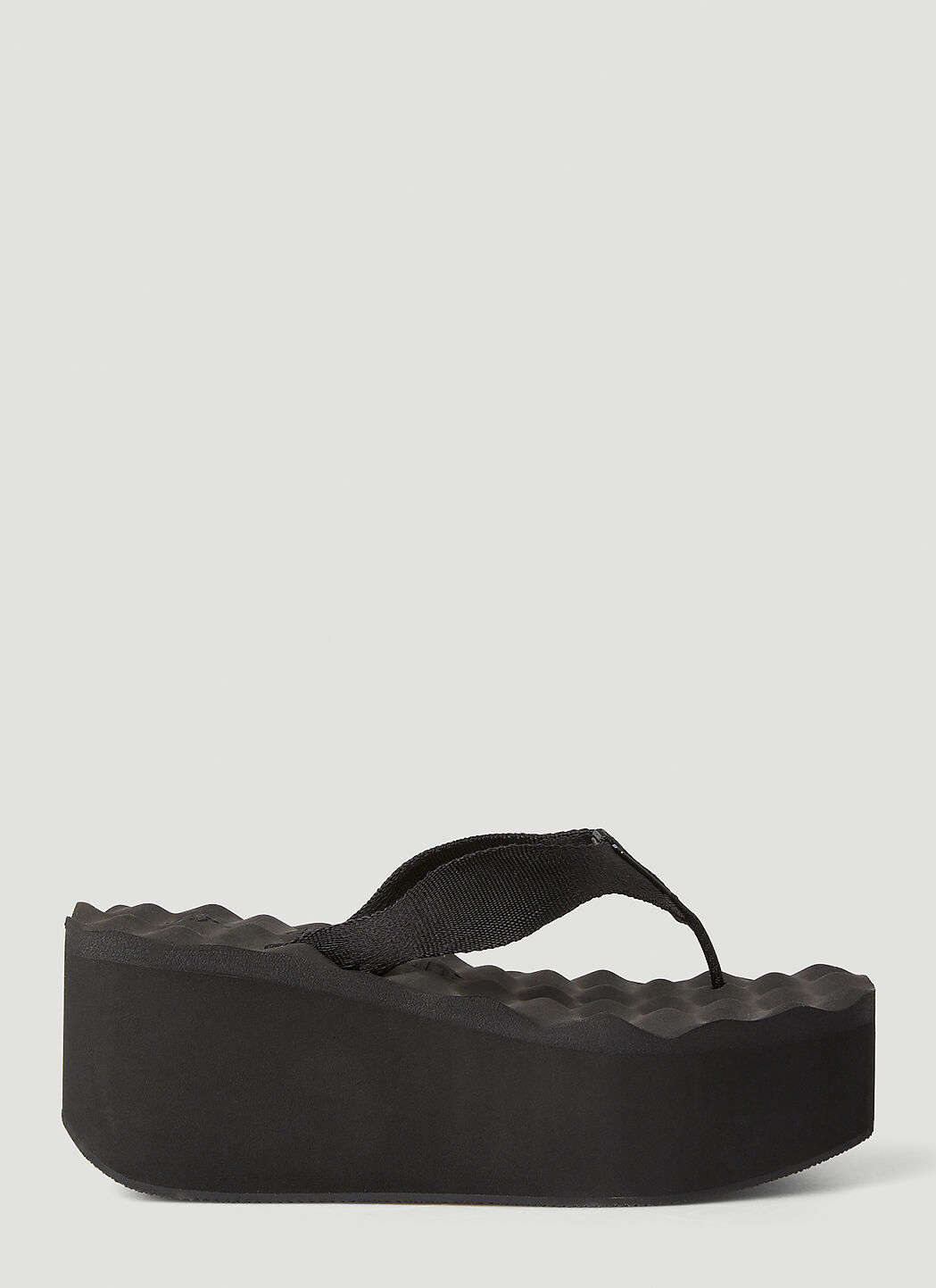 Alexander Wang AW Warp Wedge Sandals in Black | LN-CC®