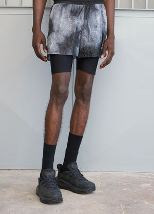 OVER OVER Two Layer Shorts Black ovr0158001